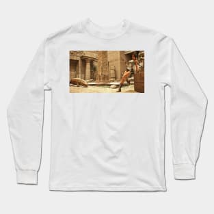 Tomb raider souvenir Long Sleeve T-Shirt